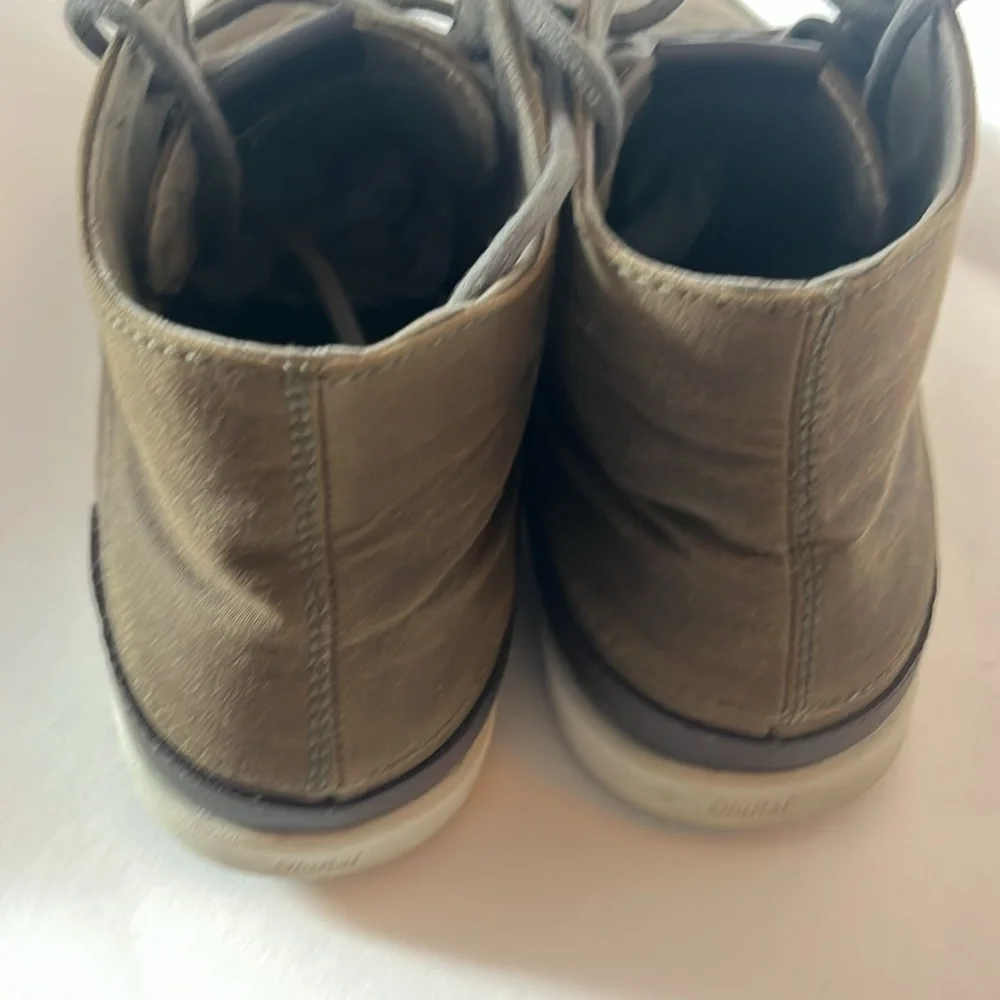 Olukai Nalukai Kapa Boot Men’s Boots Size 9.5 Black Canvas Ankle Boots - Picture 3 of 4